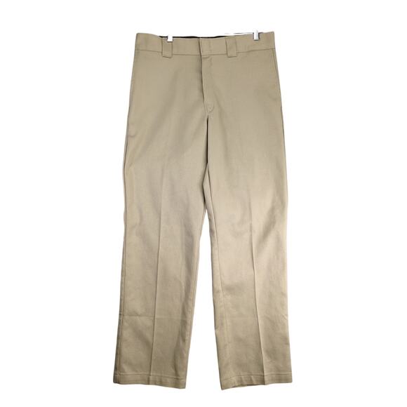 Dickies 874 Flex Original Fit Work Pants Mens 34x32 Straight Leg Desert Sand - Picture 1 of 10